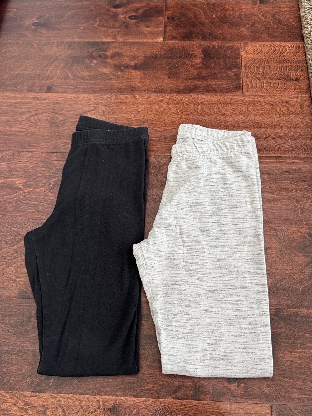 Girls Leggings Bundle Cat & Jack Old Navy Size Large 10/12 Black & Grey
